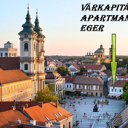 Varkapitany Apartman Eger Buitenkant foto