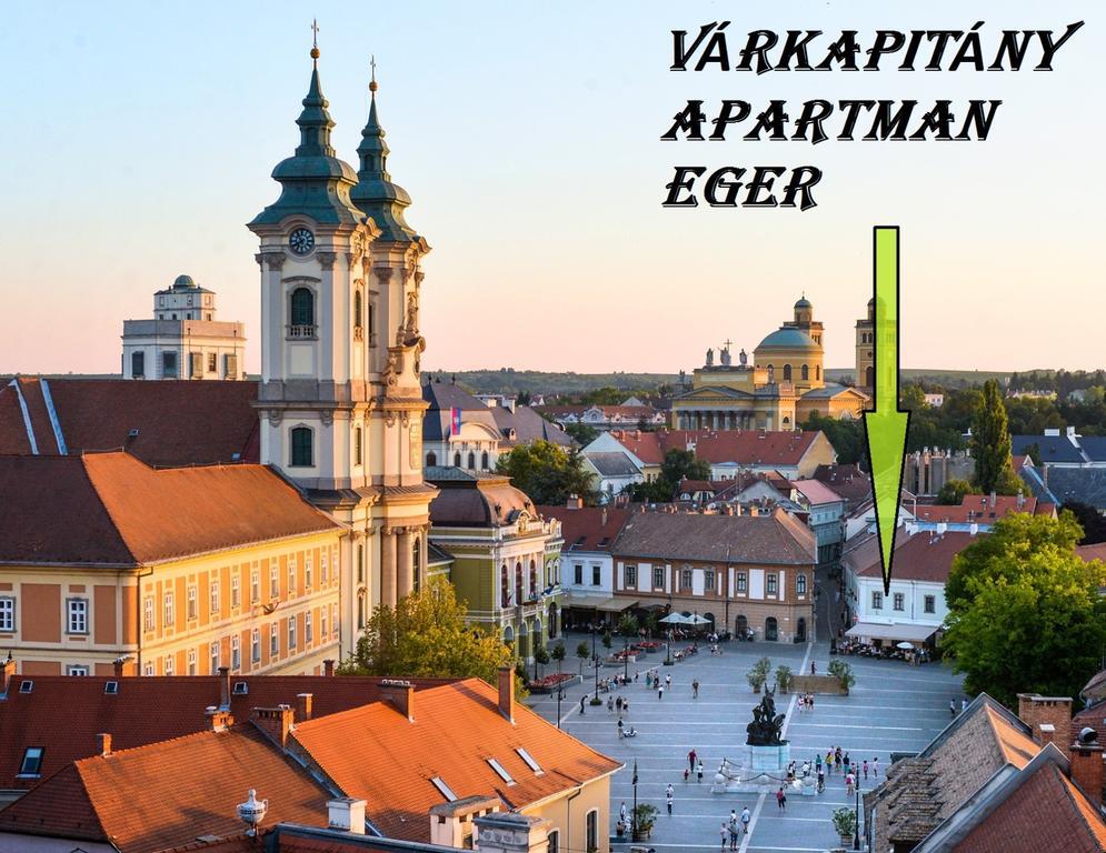 Varkapitany Apartman Eger Buitenkant foto